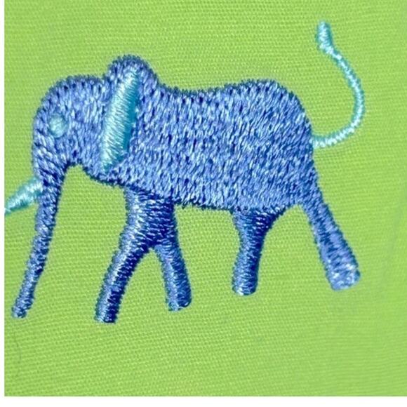 Vintage Lilly Pulitzer White Label Embroidered Safari Skirt Size 0 Preppy - Picture 7 of 14